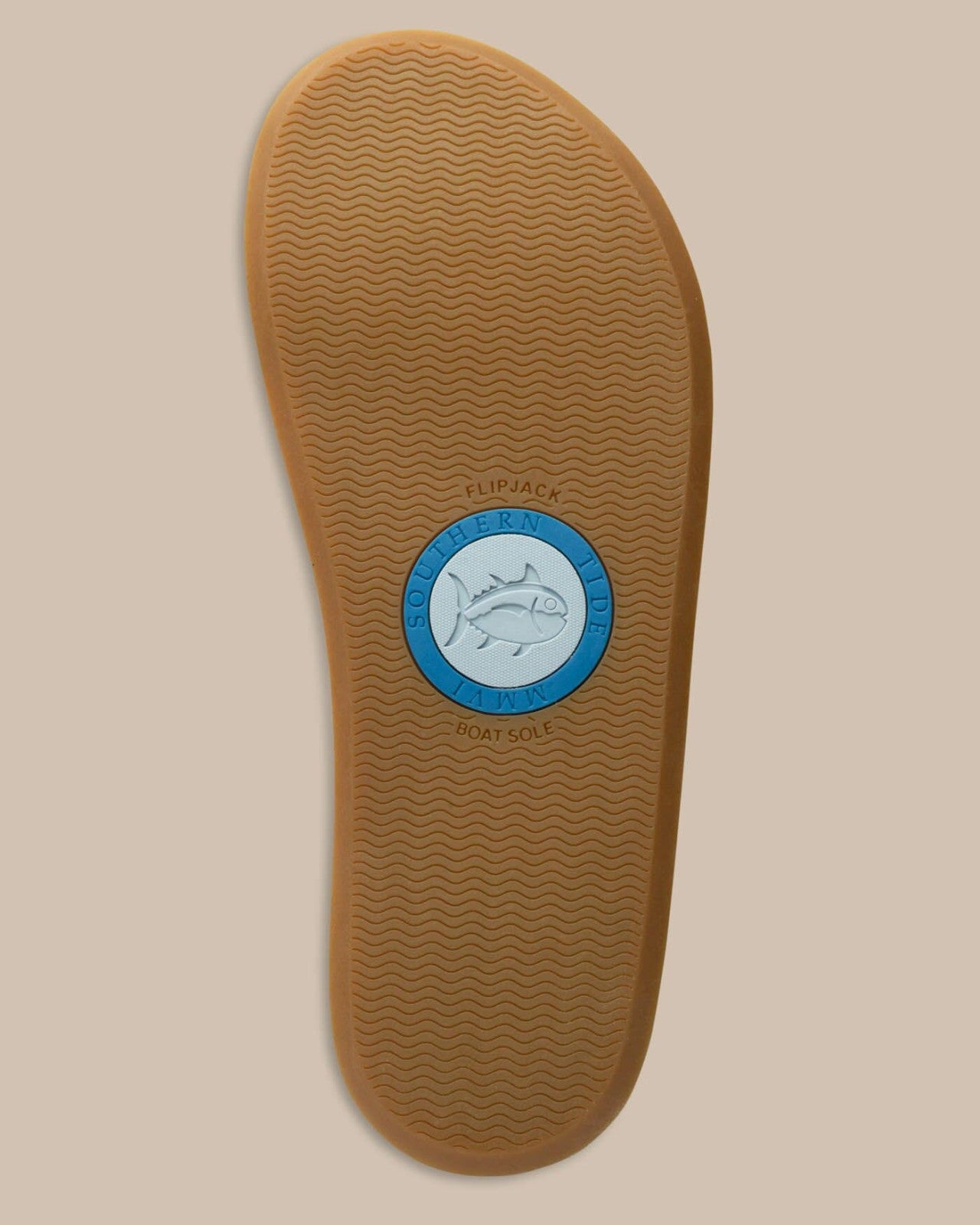 Southern Tide Green Leather Flipflops For Home