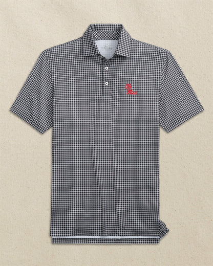Southern Tide Ole Miss Rebels Driver Dunes Edge Plaid Polo For Collegiate