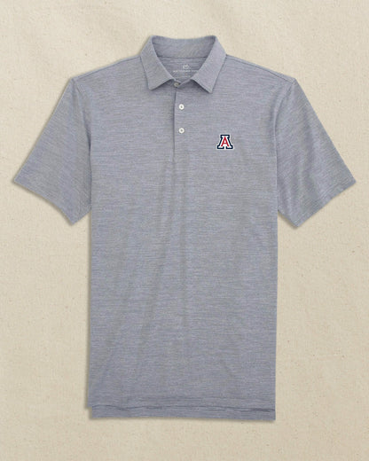 Southern Tide Arizona Wildcats Driver Spacedye Polo For Collegiate