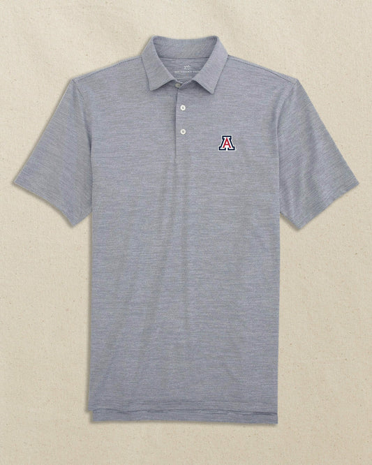 Southern Tide Arizona Wildcats Driver Spacedye Polo For Collegiate