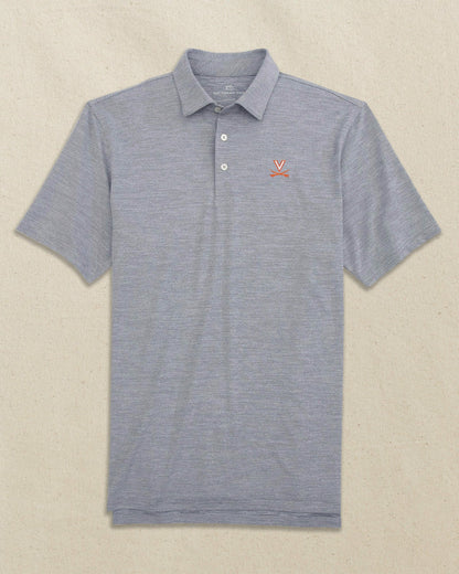 Southern Tide UVA Cavaliers Driver Spacedye Polo For Collegiate