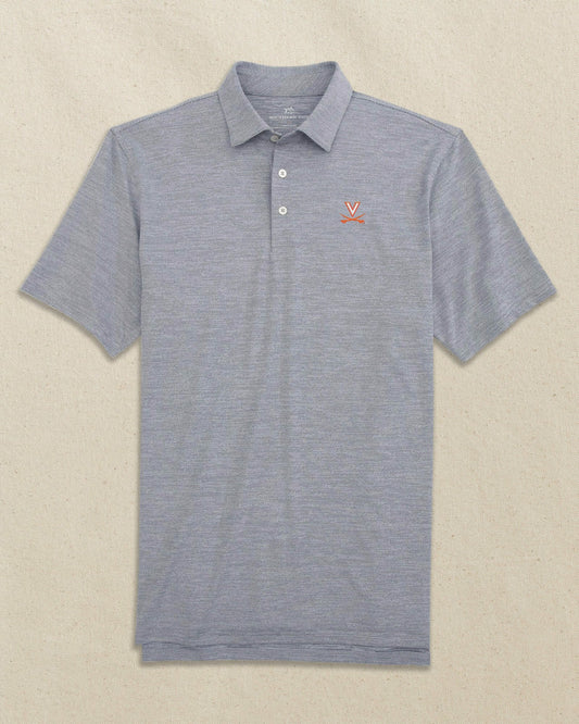 Southern Tide UVA Cavaliers Driver Spacedye Polo For Collegiate