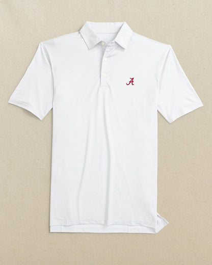 Southern Tide Alabama Crimson Tide Driver ST Geo Printed Polo For Collegiate