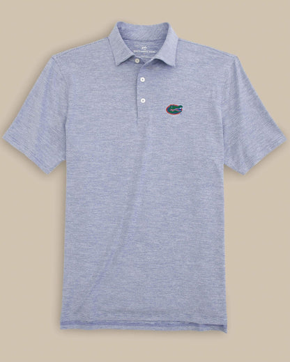 Southern Tide Florida Gators Driver Spacedye Polo Shirt For Collegiate