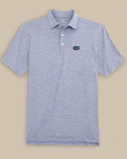 Southern Tide Florida Gators Driver Spacedye Polo Shirt For Collegiate