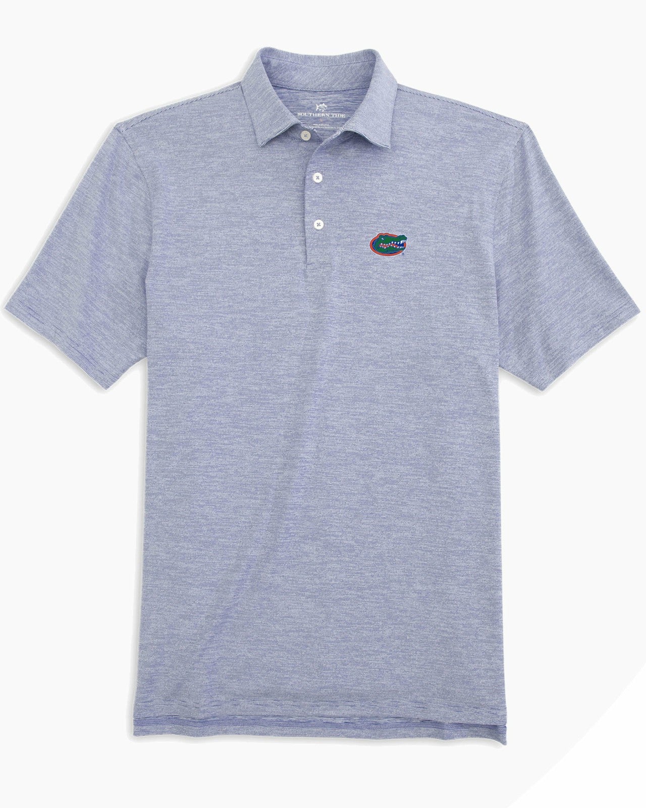 Southern Tide Florida Gators Driver Spacedye Polo Shirt For Collegiate