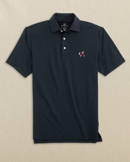 Southern Tide Georgia Bulldogs brrr°®-eeze Heather Polo For Collegiate