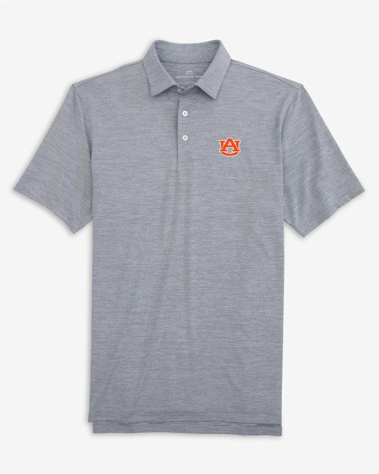 Southern Tide Auburn Tigers Driver Spacedye Polo Shirt For Collegiate
