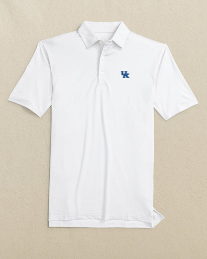 Southern Tide Kentucky Wildcats Driver ST Geo Printed Polo For Collegiate