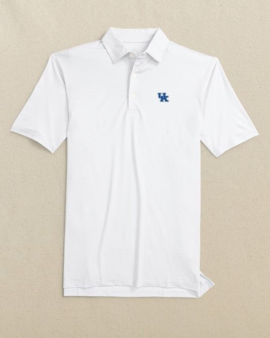 Southern Tide Kentucky Wildcats Driver ST Geo Printed Polo For Collegiate