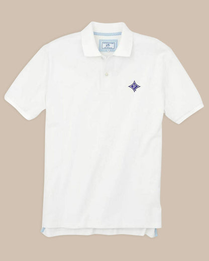 Southern Tide Furman Pique Polo Shirt For Collegiate