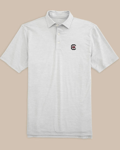 Southern Tide SC Gamecocks Driver Spacedye Polo Shirt For Collegiate