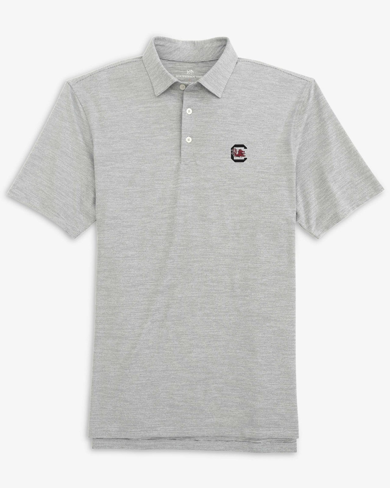 Southern Tide SC Gamecocks Driver Spacedye Polo Shirt For Collegiate