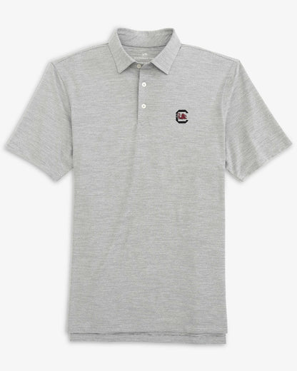 Southern Tide SC Gamecocks Driver Spacedye Polo Shirt For Collegiate