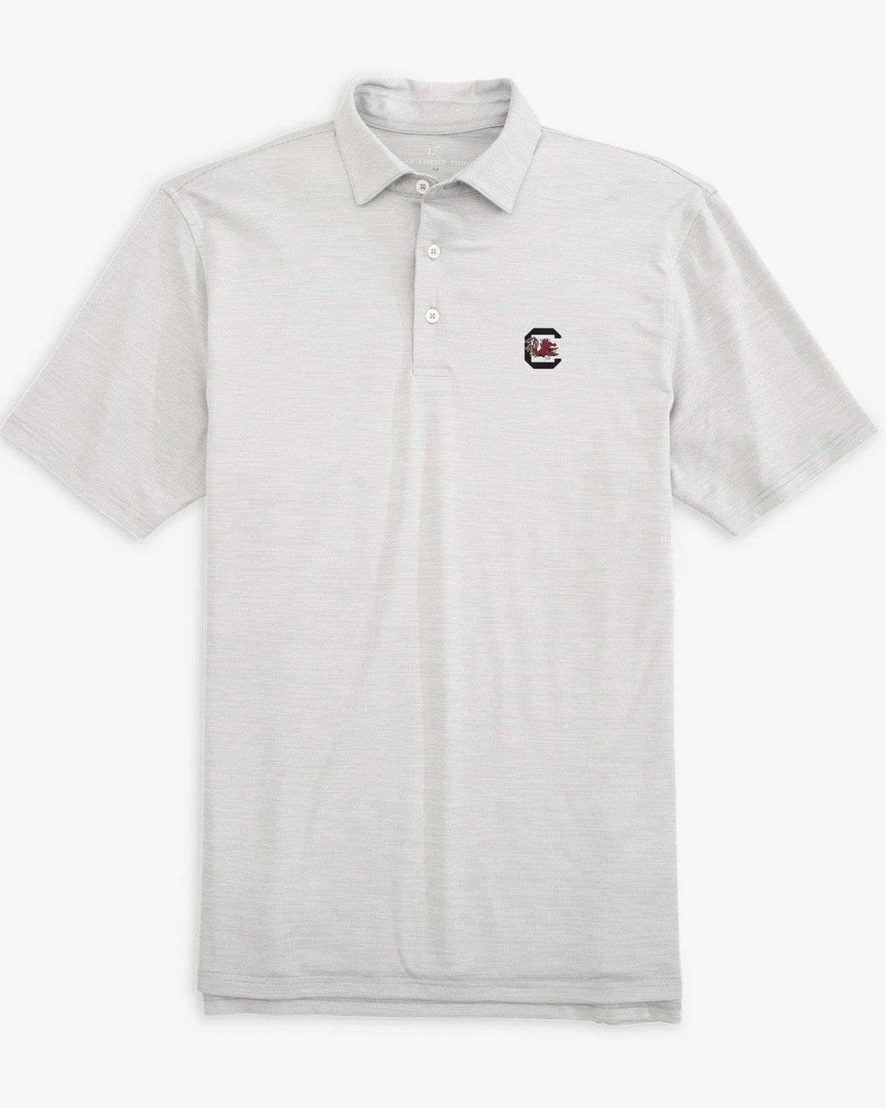 Southern Tide SC Gamecocks Driver Spacedye Polo Shirt For Collegiate