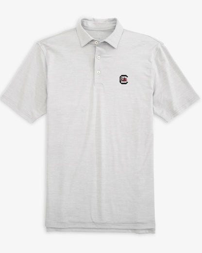 Southern Tide SC Gamecocks Driver Spacedye Polo Shirt For Collegiate