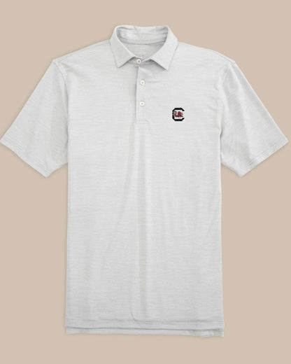 Southern Tide SC Gamecocks Driver Spacedye Polo Shirt For Collegiate