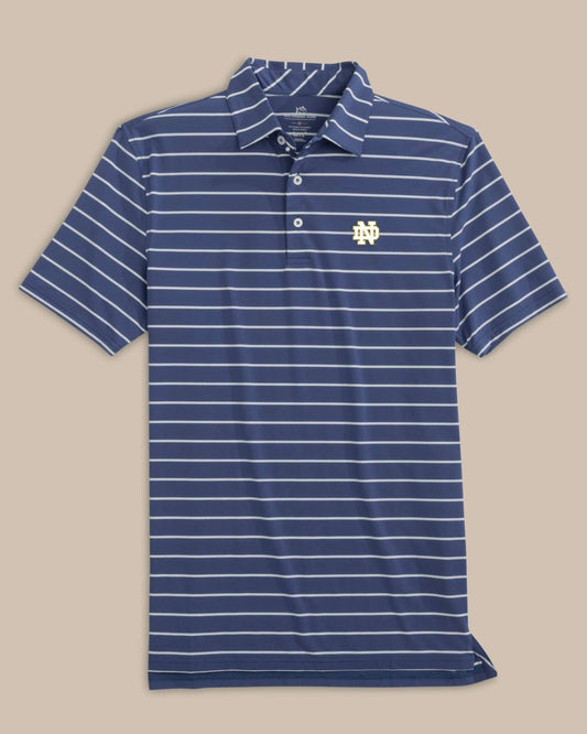 Southern Tide Notre Dame Fighting Irish brrr°®-eeze Stripe Polo For Collegiate