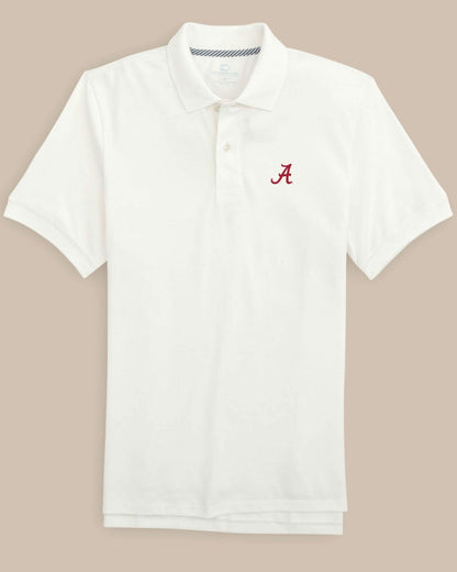 Southern Tide Alabama Crimson Tide Skipjack Polo Shirt For Collegiate