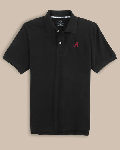 Southern Tide Alabama Crimson Tide Skipjack Polo Shirt For Collegiate