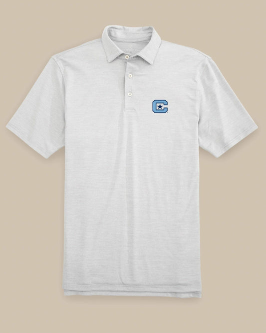 Southern Tide Citadel Bulldogs Driver Spacedye Polo Shirt – Southern Tide For Collegiate