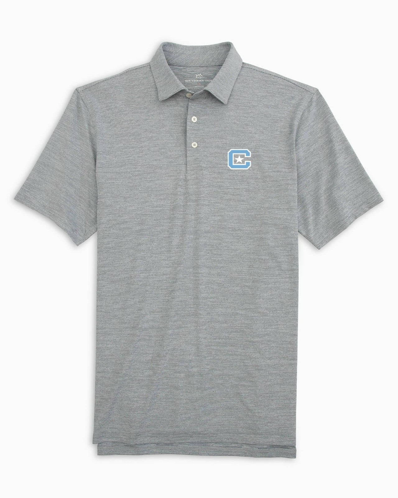 Southern Tide Citadel Bulldogs Driver Spacedye Polo Shirt – Southern Tide For Collegiate
