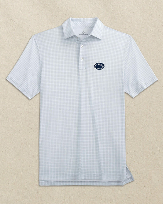 Southern Tide Penn State Nittany Lions Dunes Edge Plaid Polo For Collegiate