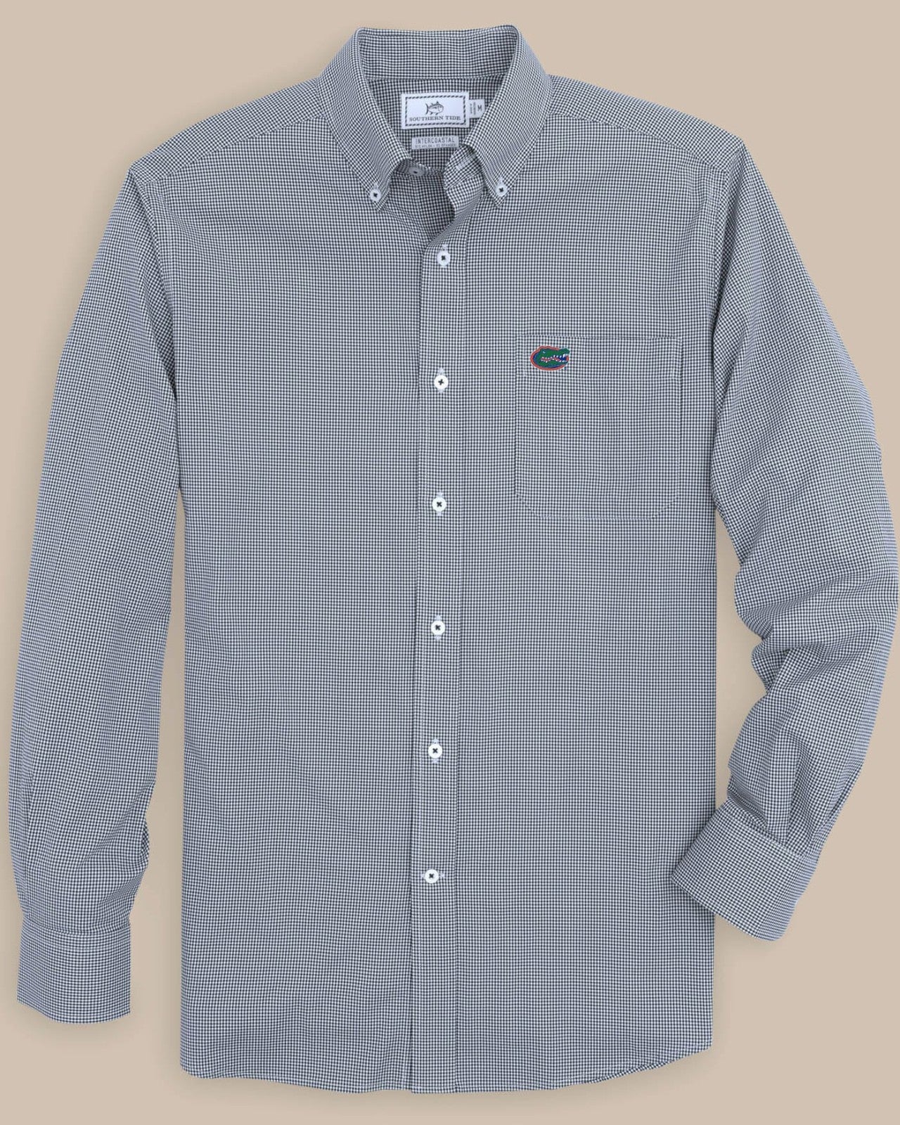 Southern Tide Florida Gators Gingham Button Down Shirt Collegiate For Collegiate