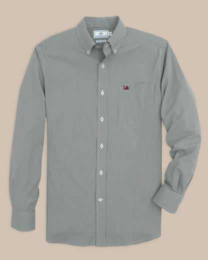 Southern Tide USC Gamecocks Gingham Button Down Shirt For Collegiate