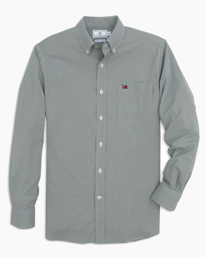 Southern Tide USC Gamecocks Gingham Button Down Shirt For Collegiate