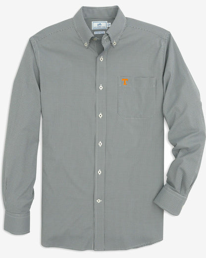 Southern Tide Tennessee Vols Gingham Button Down Shirt For Collegiate