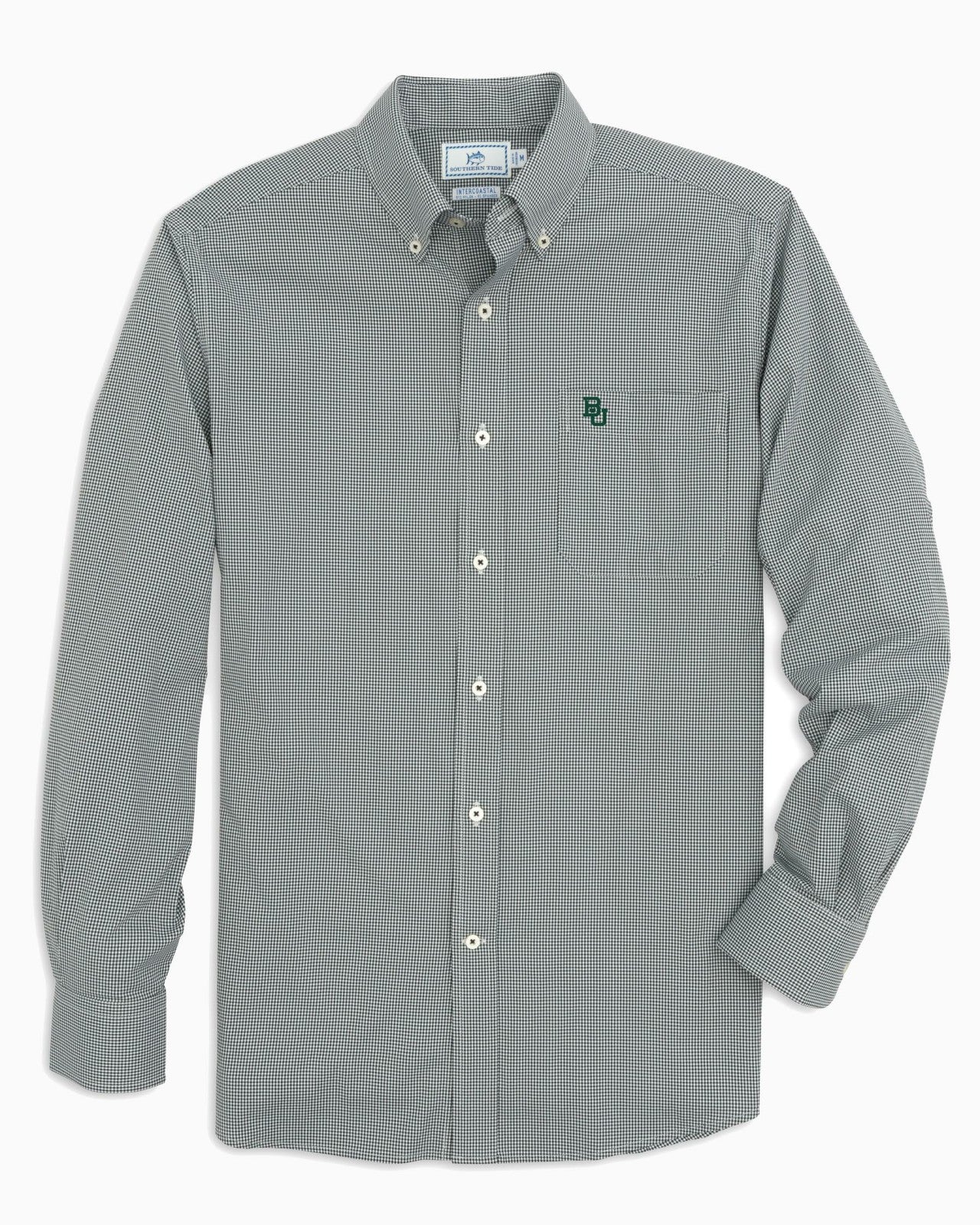 Southern Tide Baylor Gingham Button Down Shirt Collegiate Shirts For Collegiate