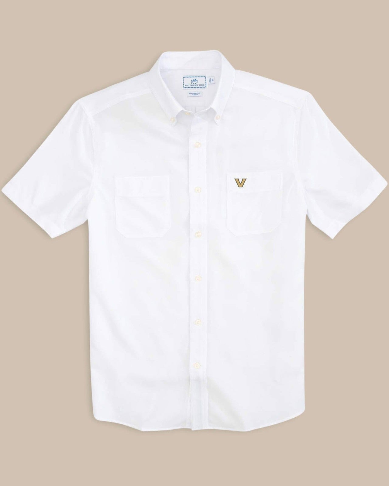 Southern Tide Vanderbilt Commodores Short Sleeve Button Down Dock Shirt – Southern Tide For Collegiate