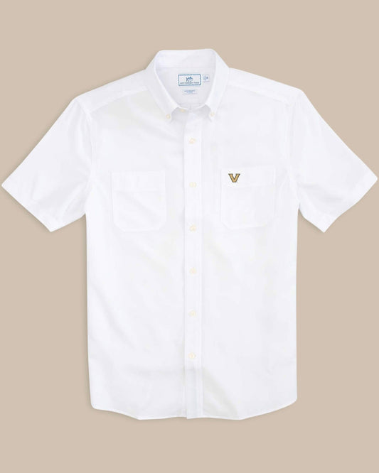 Southern Tide Vanderbilt Commodores Short Sleeve Button Down Dock Shirt – Southern Tide For Collegiate