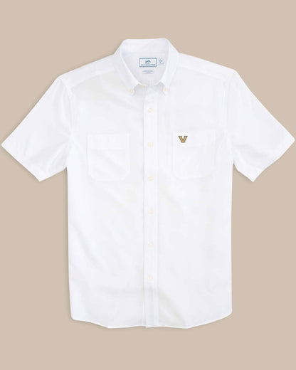 Southern Tide Vanderbilt Commodores Short Sleeve Button Down Dock Shirt – Southern Tide For Collegiate