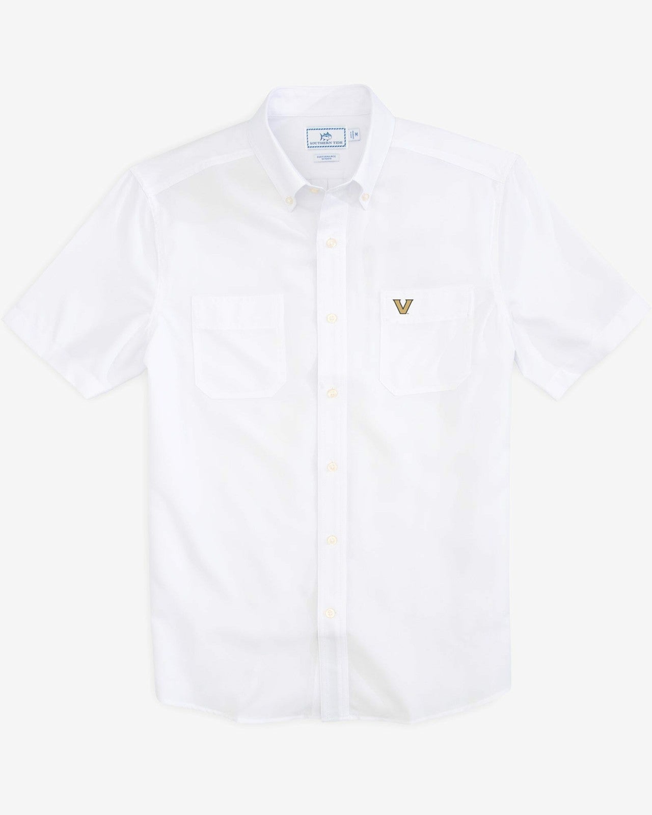 Southern Tide Vanderbilt Commodores Short Sleeve Button Down Dock Shirt – Southern Tide For Collegiate