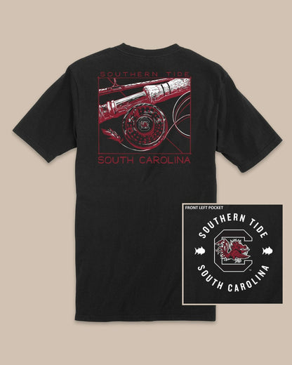 Southern Tide USC Gamecocks Gameday Fly Reel T-Shirt For Collegiate