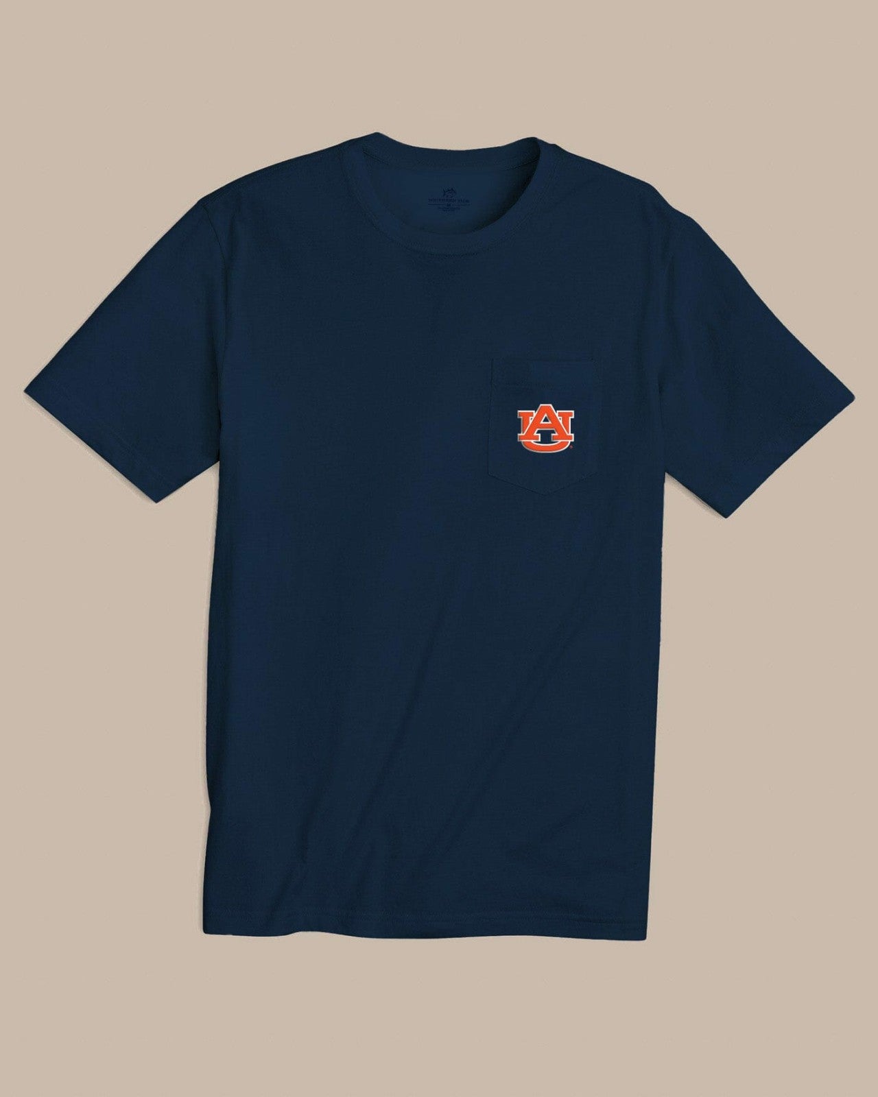 Southern Tide Auburn Tigers Gameday Embroidered Short Sleeve T-Shirt For Collegiate