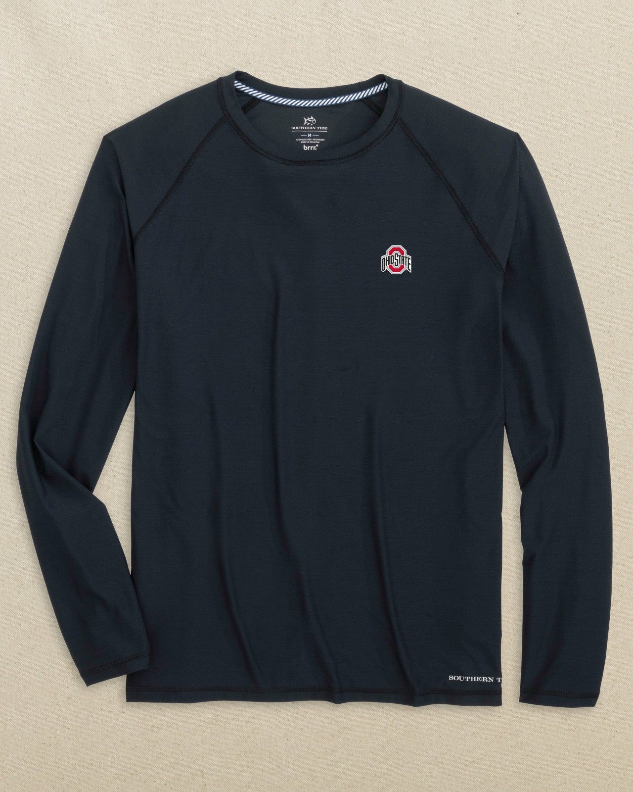 Southern Tide Ohio State Buckeyes brrr°® Long Sleeve T-Shirt For Collegiate