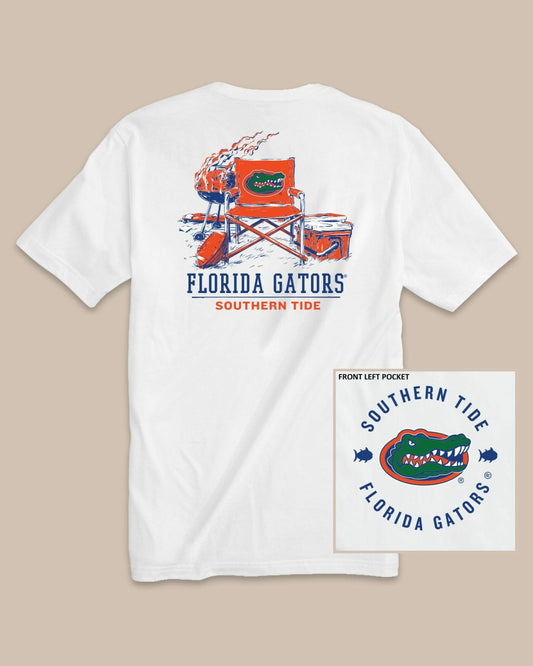 Southern Tide Florida Gators Gameday BBQ Tailgate T-Shirt For Collegiate