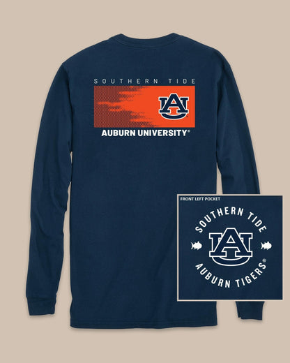 Southern Tide Auburn Tigers Gameday Hexagon T-Shirt For Collegiate