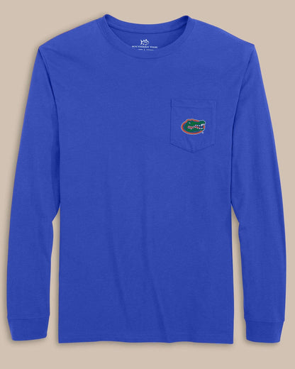 Southern Tide Florida Gators Gameday Embroidered Long Sleeve T-Shirt For Collegiate
