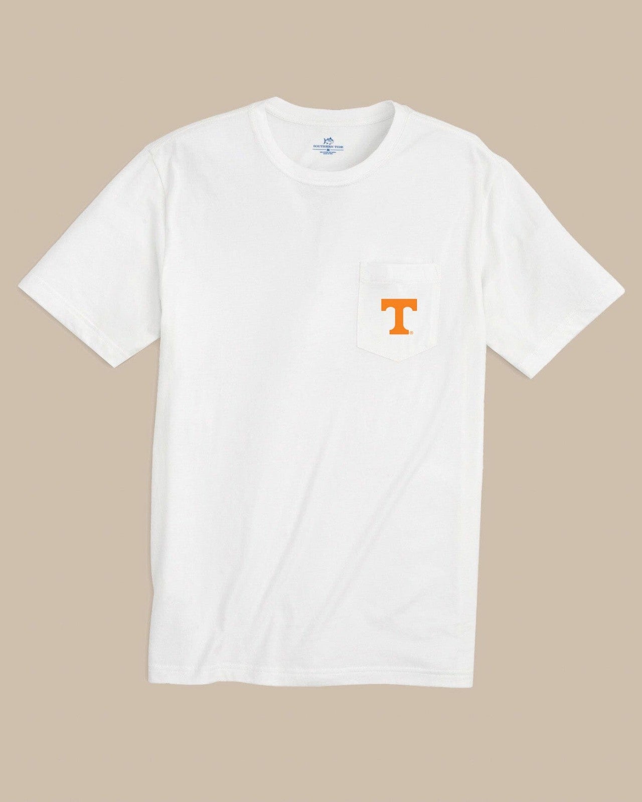 Southern Tide Tennessee Vols Embroidered Short Sleeve T-Shirt For Collegiate
