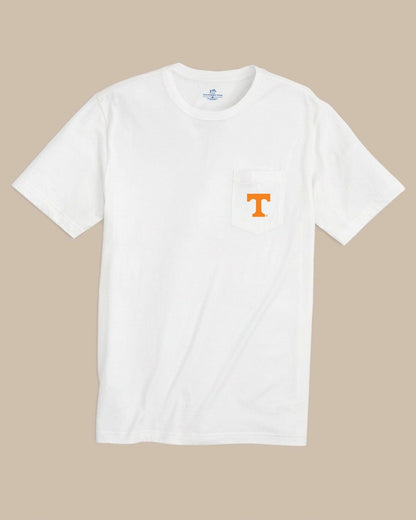 Southern Tide Tennessee Vols Embroidered Short Sleeve T-Shirt For Collegiate