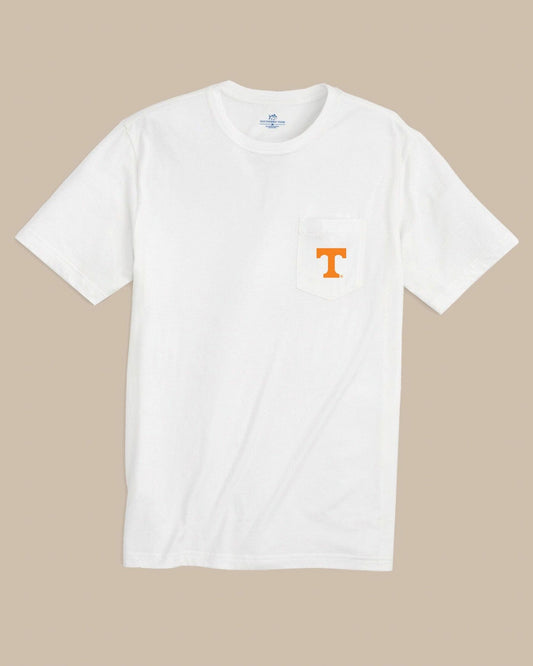Southern Tide Tennessee Vols Embroidered Short Sleeve T-Shirt For Collegiate