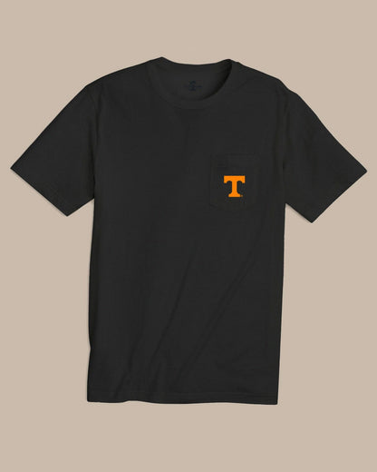 Southern Tide Tennessee Vols Embroidered Short Sleeve T-Shirt For Collegiate