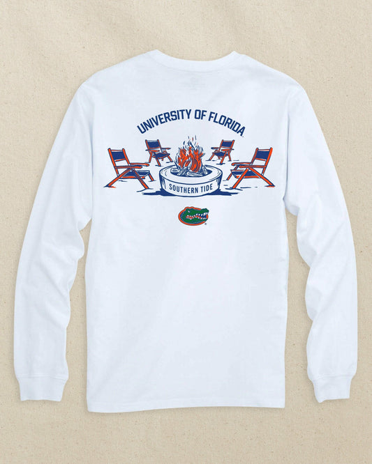 Southern Tide Florida Gators Bonfire Long Sleeve T-Shirt For Collegiate
