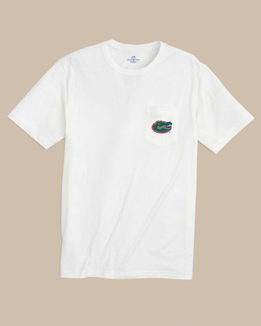 Southern Tide Florida Gators Embroidered Short Sleeve T-Shirt For Collegiate