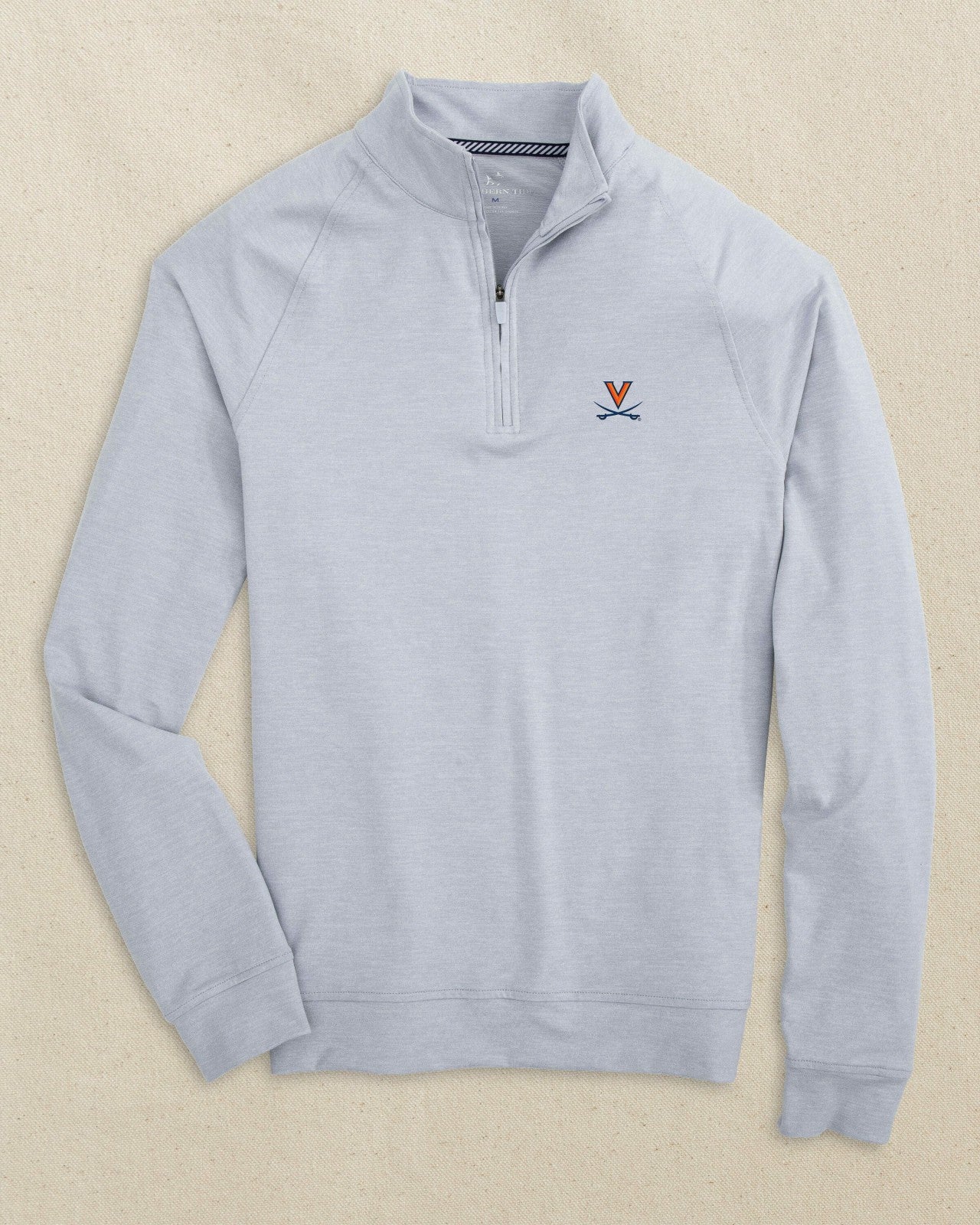 Southern Tide UVA Cavaliers Cruiser Quarter Zip For Collegiate