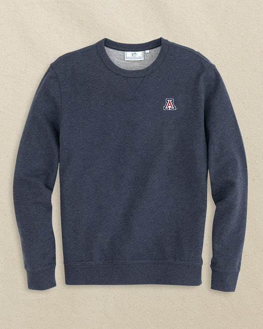 Southern Tide Arizona Wildcats Upper Deck Pullover Sweatshirt For Collegiate
